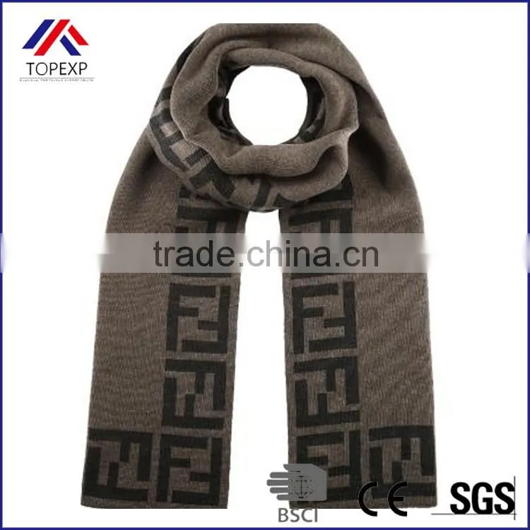 Knitted Hood Scarf Stretch Scarf