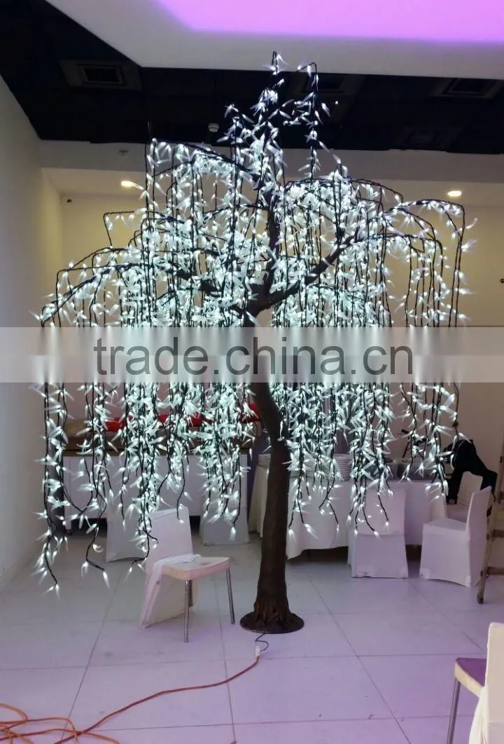 Bulk sale led cherry blossom tree light many size and design can be choose 3.5m tall big led tree
