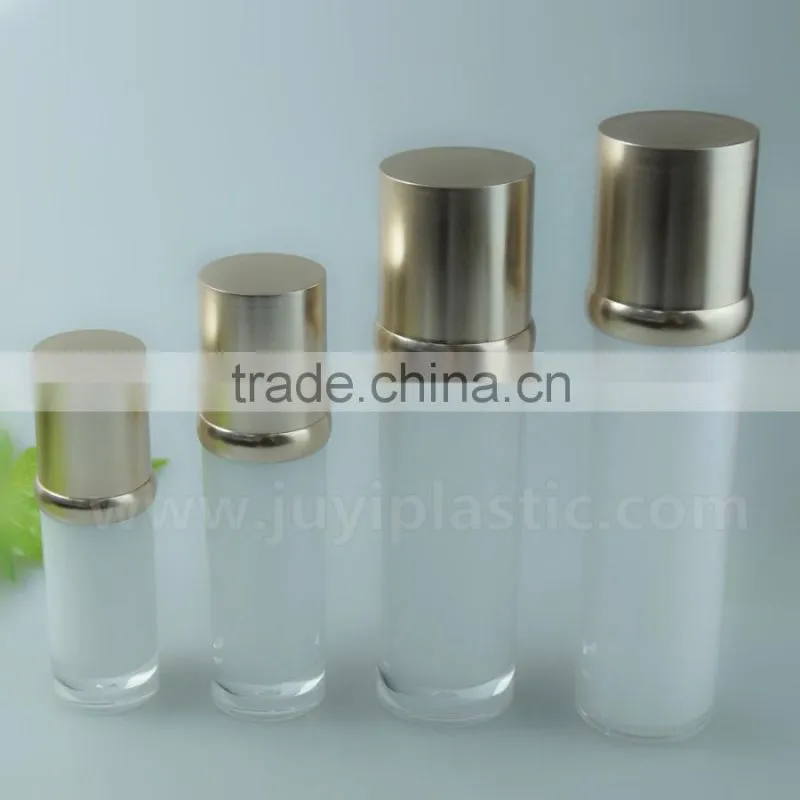 new style acrylic liquid cosmetic bottle with luxury face cream jars