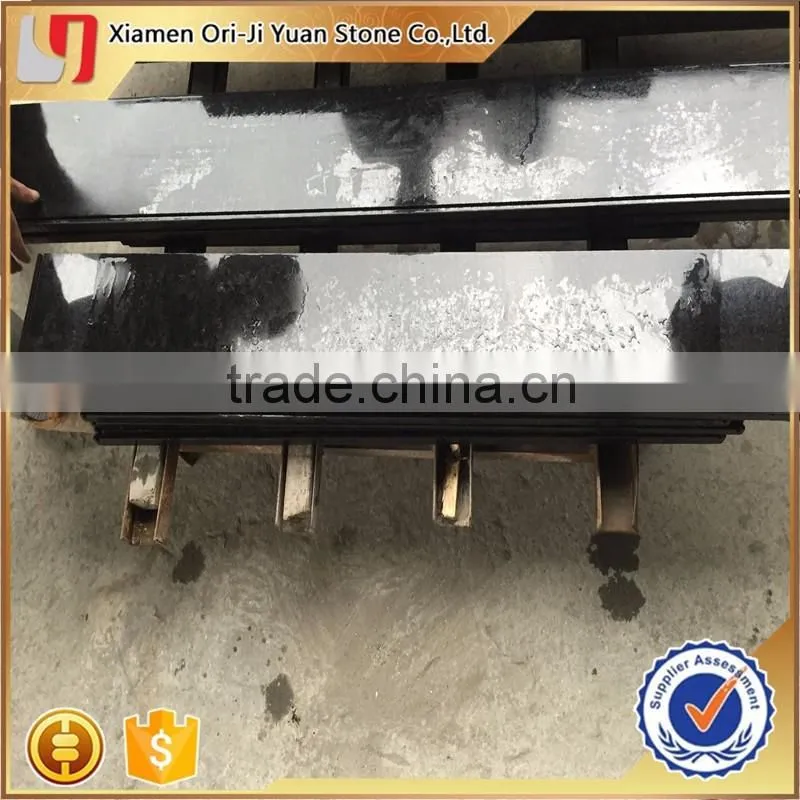hot selling granite G684 polished tiles fuding black pearl slab granite