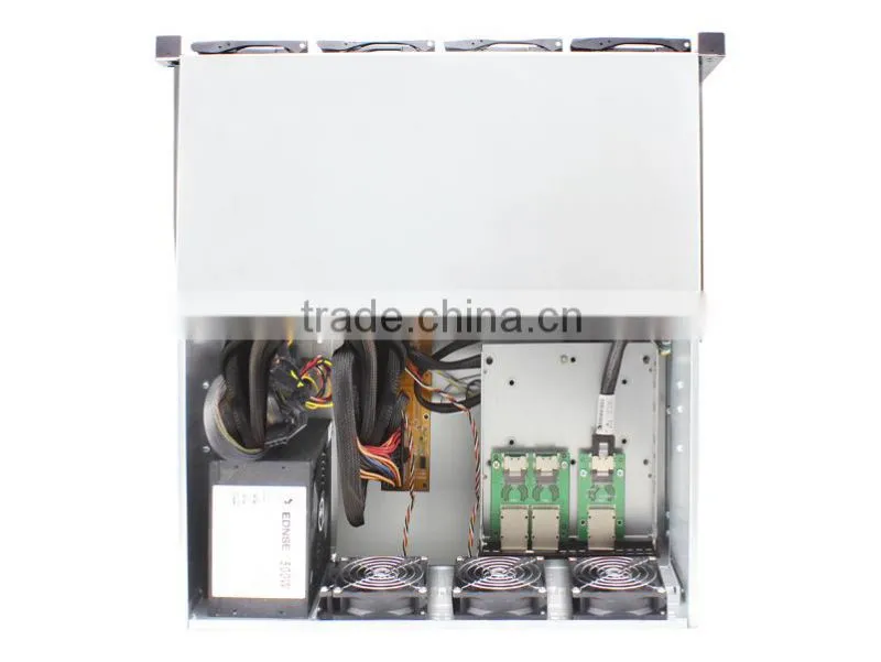 ED-424JBOD-E 24 Bay Hot Swap 4U JBOD with Mini SAS Backplane