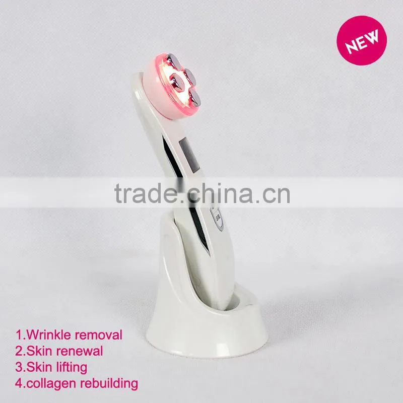 2015 new arrival Protable best acne treatment,Electric best acne treatment machine,ultrasonic led blue light best acne treatment