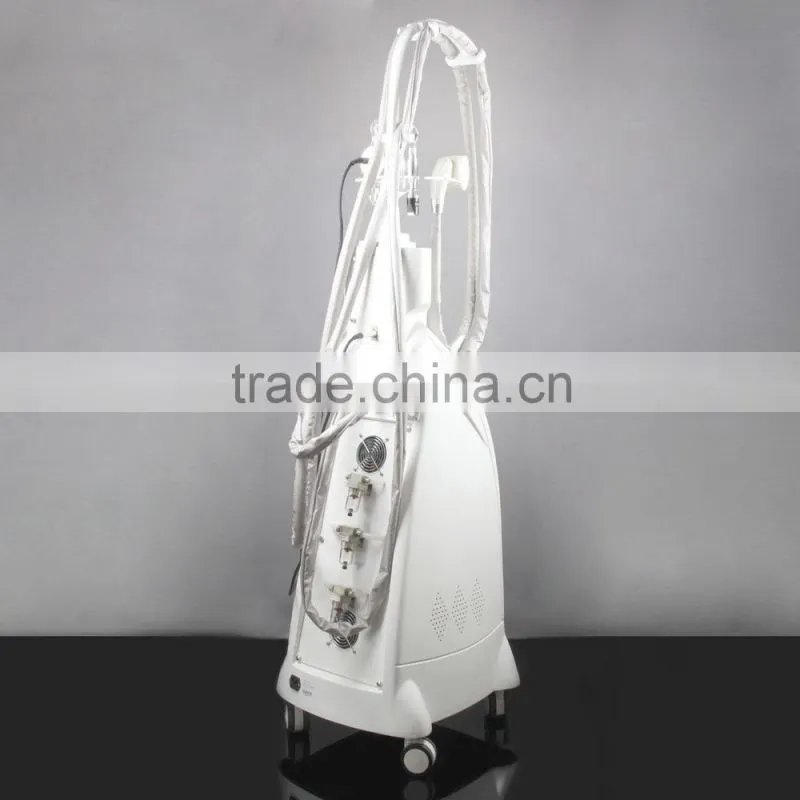 Mulitfunction beauty machine with ultrasound cavitation & auto roller rf vacuum liposuction function beauty clients devices