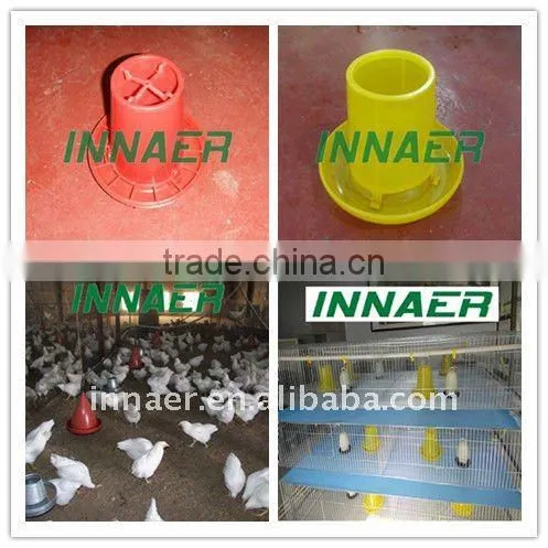 Automatic feeding line for layers and broilers