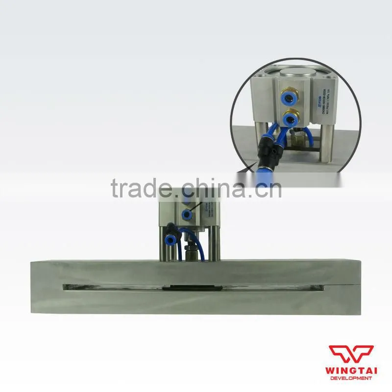 Lengthened pneumatic hole punching machine