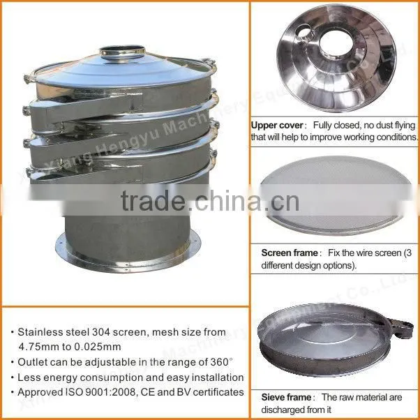 New type HENGYU Brand stainless steel food vibrating filter