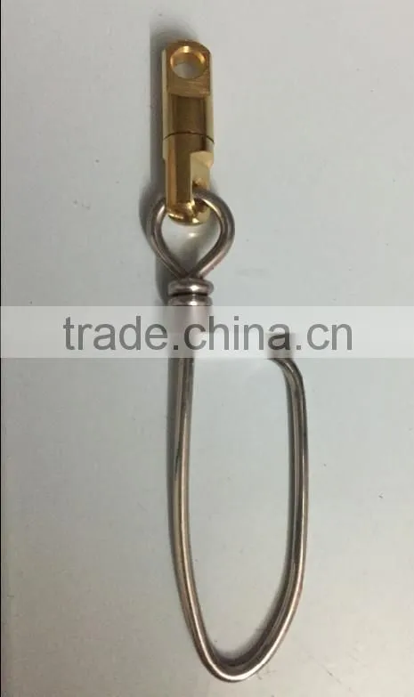 Heavy Duty Swivel with Lock Snap,Fishing Clip Swivels