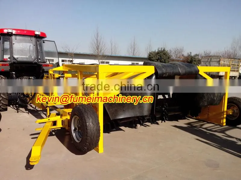Towable Composter, PTO Driven Fertilizer Turning Machine
