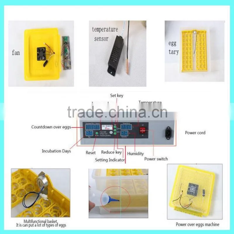 Newest Hot sale automatic mini egg incubator