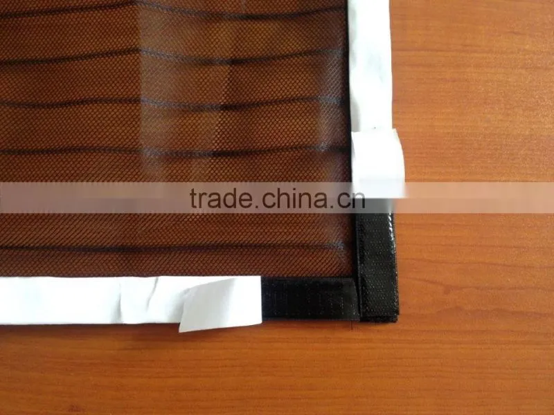 Magnetic Screen Door: Premium Quality, TOUGH CONSTRUCTION. SEWN Around ENTIRE Frame-NO GAPS!
