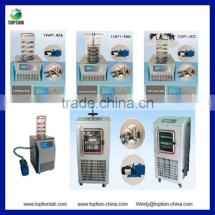 competitive price good quality top-press vacuum freeze dryers TOPT-10B for sale