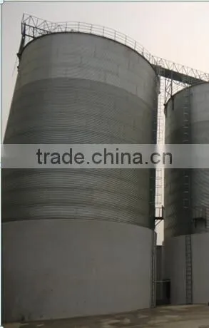 300ton pellets silo for PVC storage