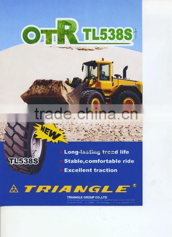 Triangle Brand OTR Tire TM518 23.5R25 Factory Supplier alibaba tires