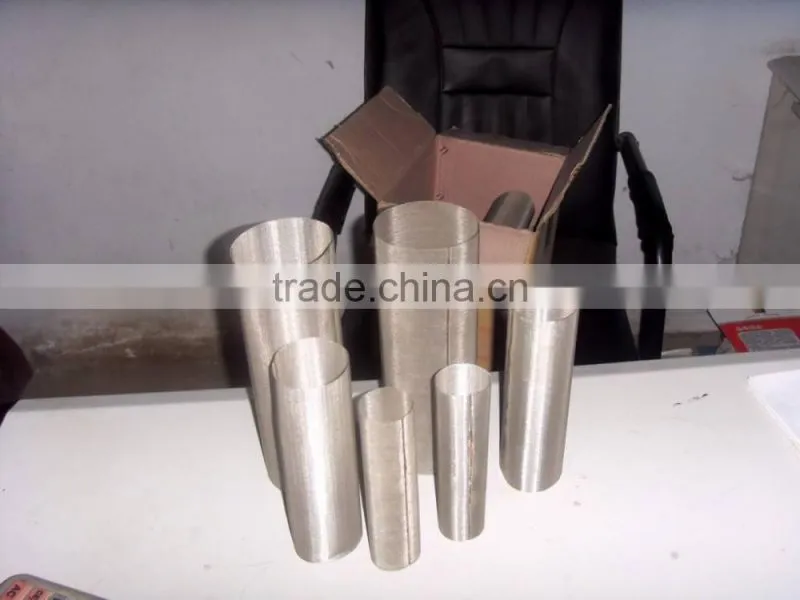 stainless steel wire mesh filter cartridge(factory)
