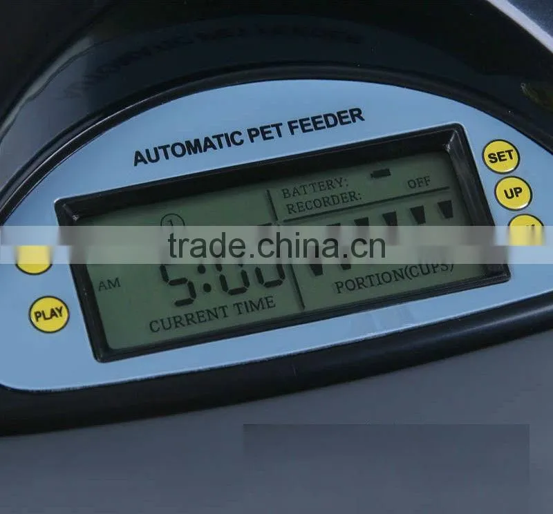 digital automatic pet food bowl Auto PF-19A timed automatic dog bowl