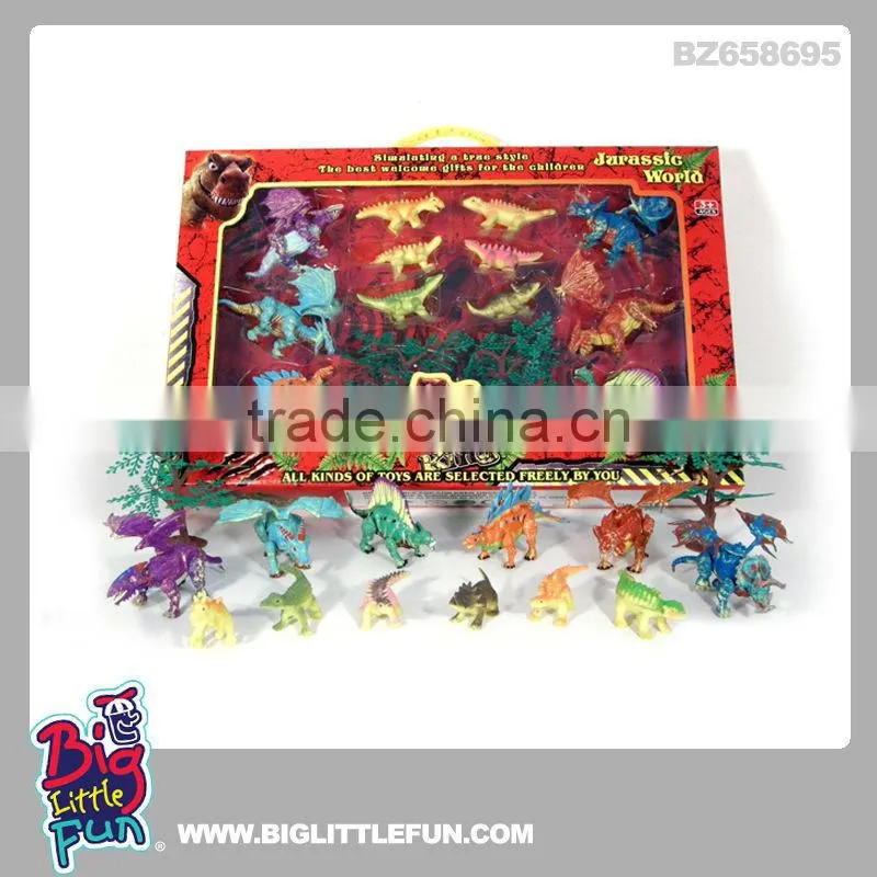 Dinosaur world toys dinosaur play set with tree