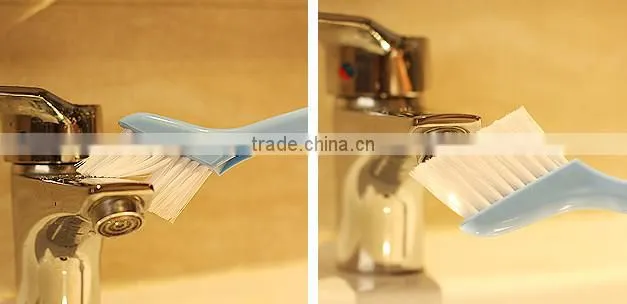 household louver window gap groove cleaning brush scraper 2 in 1