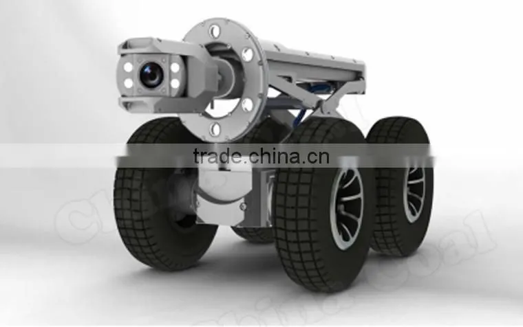 Newlys crawler pipe robot with camera