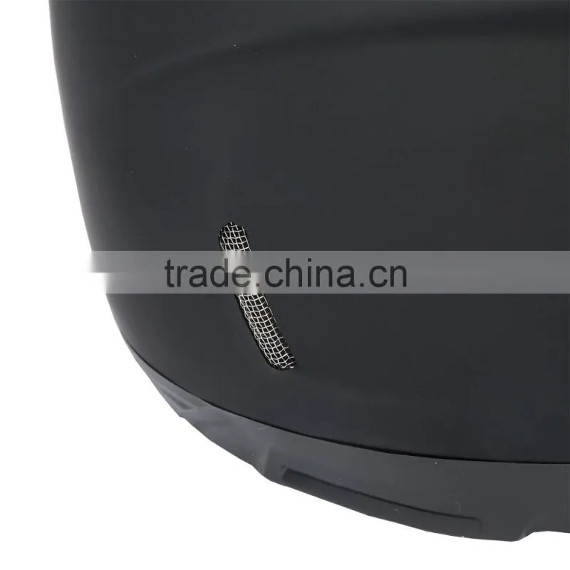 Dual Visor Matte Black Street Sport Bike Full Face Motorcycle Helmet M/L/XL
