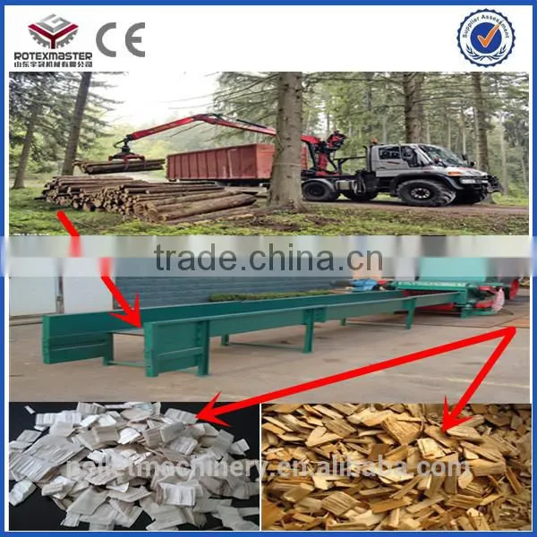 Hot Sales Russia / Indonesia Wood Chipper for Crushing Wood Log / Wood Crsuher Machine with ISO &SGS&CE