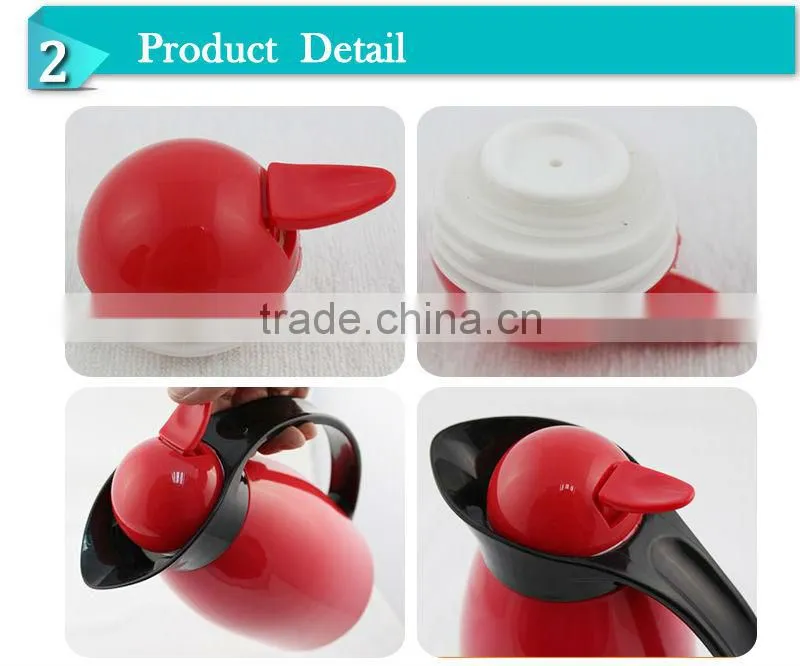 1L Glass liner plastic outer vacuum jug ,juice vacuum jug,milk jugs(JGUC)