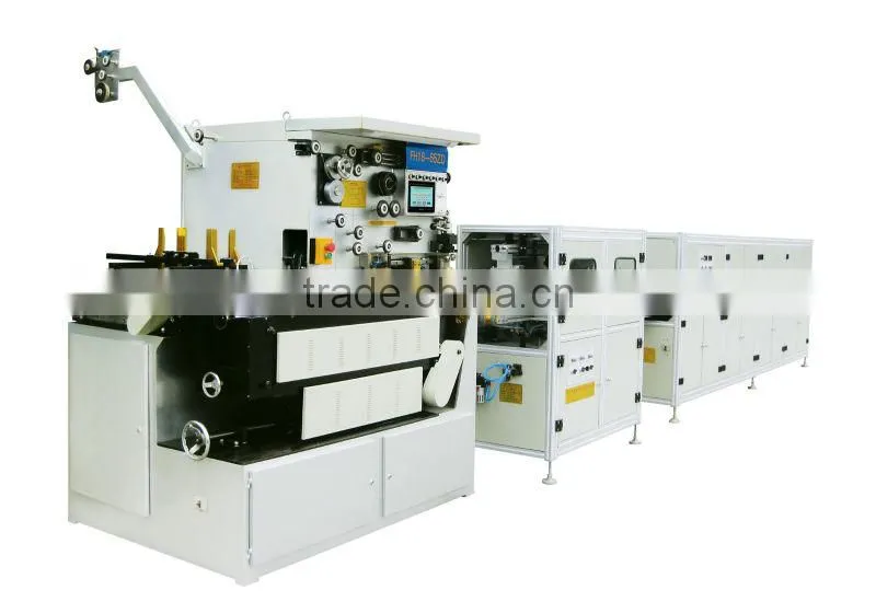 Automatic paint aerosol can production line