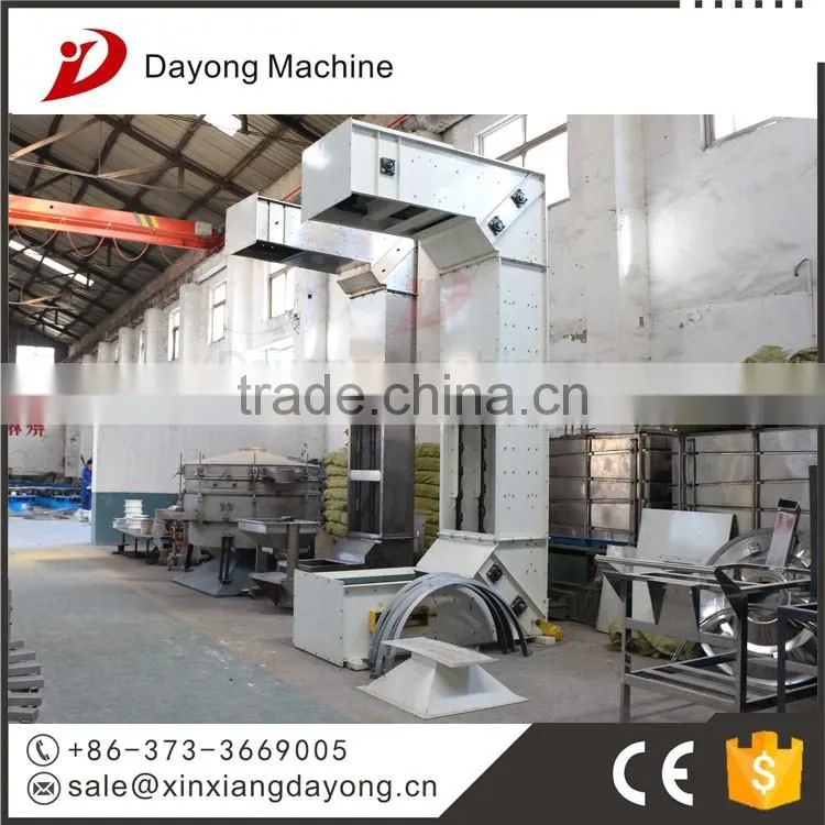 ABS hopper Z shape bucket elevator for food