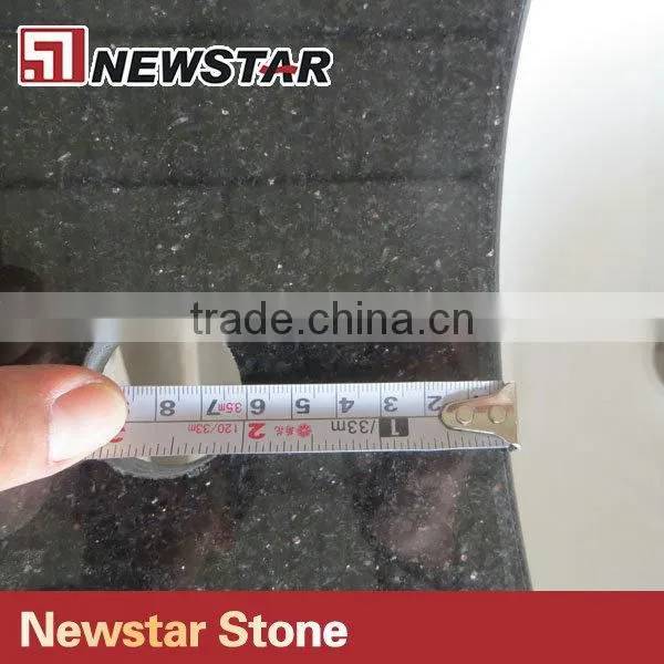 Newstar China black galaxy Countertop for bathroom