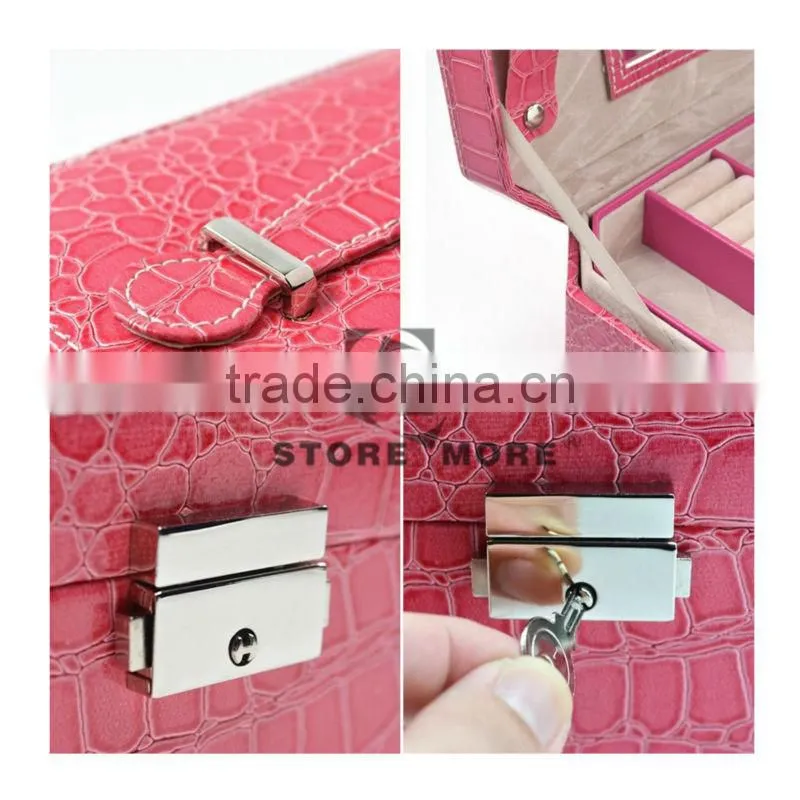 Custom Made Higher Quality Faux Brown Jewelry Box Making Supplies