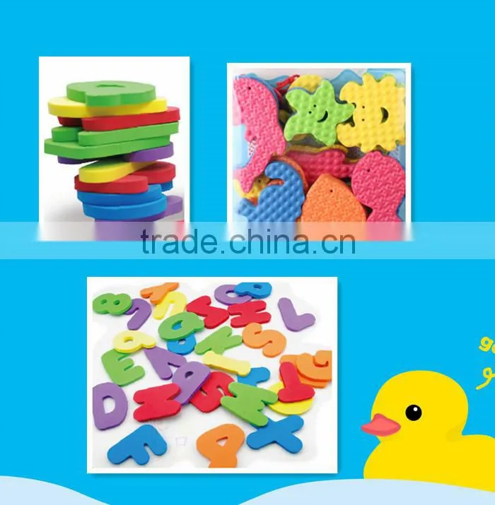 000131380 Cute EVA foam bath toy for baby