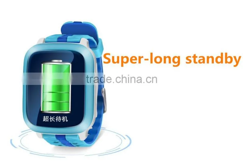 Waterproof Smart GPS Watch For Kids with Russian and English Language