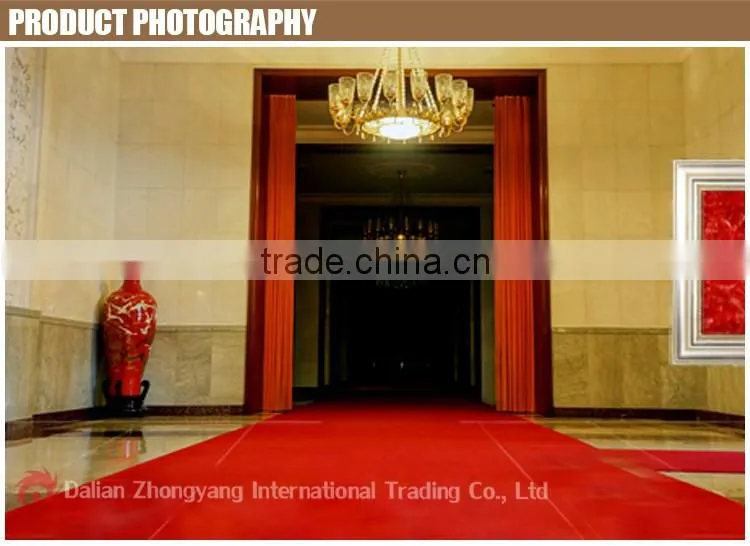 hotel apartment corridor ballroom exhibition wedding stage carpet underlayment