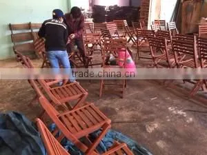 High quality best selling eco friendly Wooden Relax Chair with footrest from Viet Nam