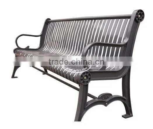 Arlau China Supplier,Cast Iron Garden Bench Part,Metal Seating Bench
