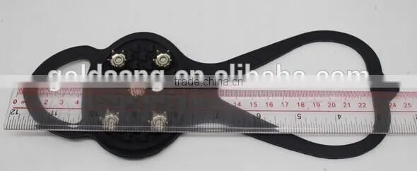 Five teeth Rain and snow weather or leisure fishing anti-skid silicone crampon
