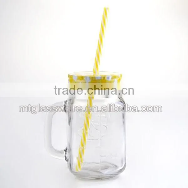 14oz delicate mason jars 3colors lid with diamond