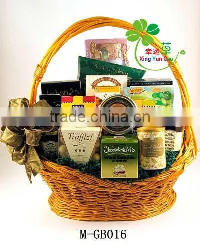 Big wicker gift basket & wedding gift basket