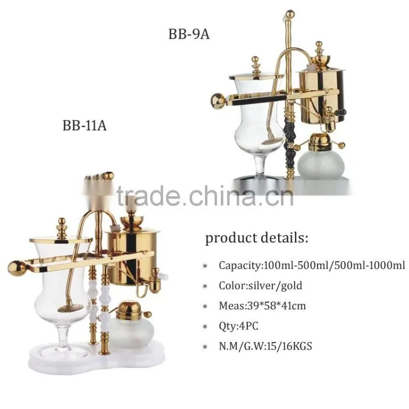 made in china royal balancing syphon coffee maker
