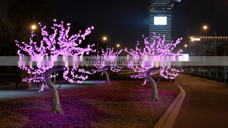 hotsale factory supply led cherry flower tree with happy price