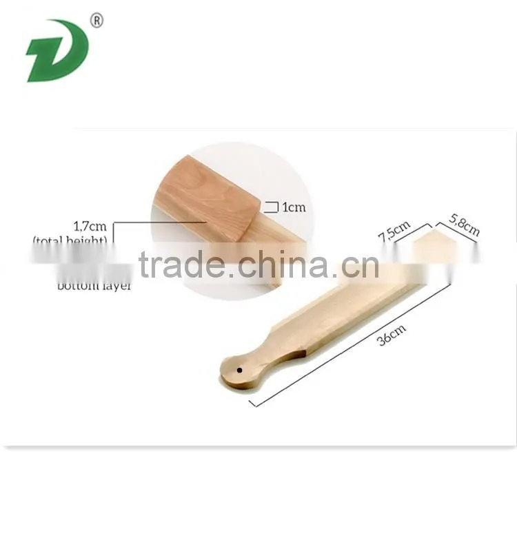 Wooden chopping board for salami