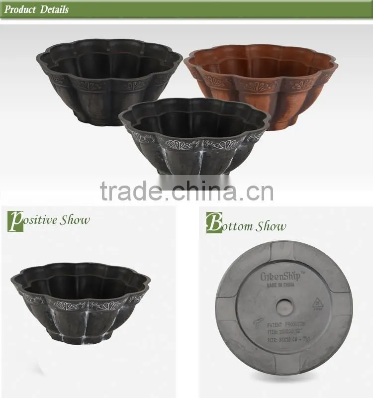 garden plant/Artificial Earth-color Ceramic Aline
