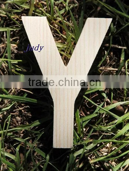 handmade small wooden alphabet letters for crafts
