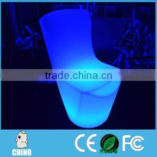 Smaill LED Dining Chair with Table Restaurant chair table