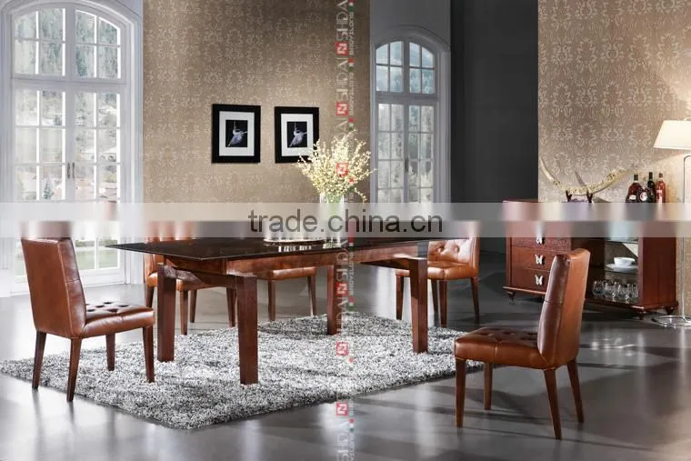 extendable dining table, glass top dining table extendable, modern extendable dining table A-32