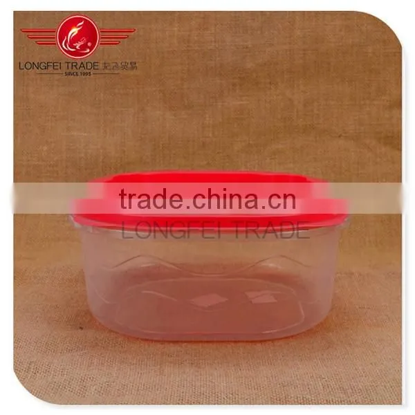 High quality 3pcs airtight plastic preserving box/ plastic perservation box