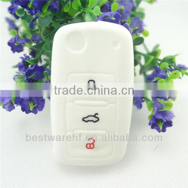 Top!!!For Volkswagen 3 buttons smart remote key,car key key case