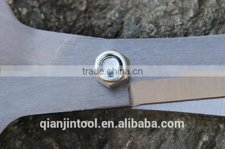 Whole forged stainless steel High quality Oak wooden handel garden scissors