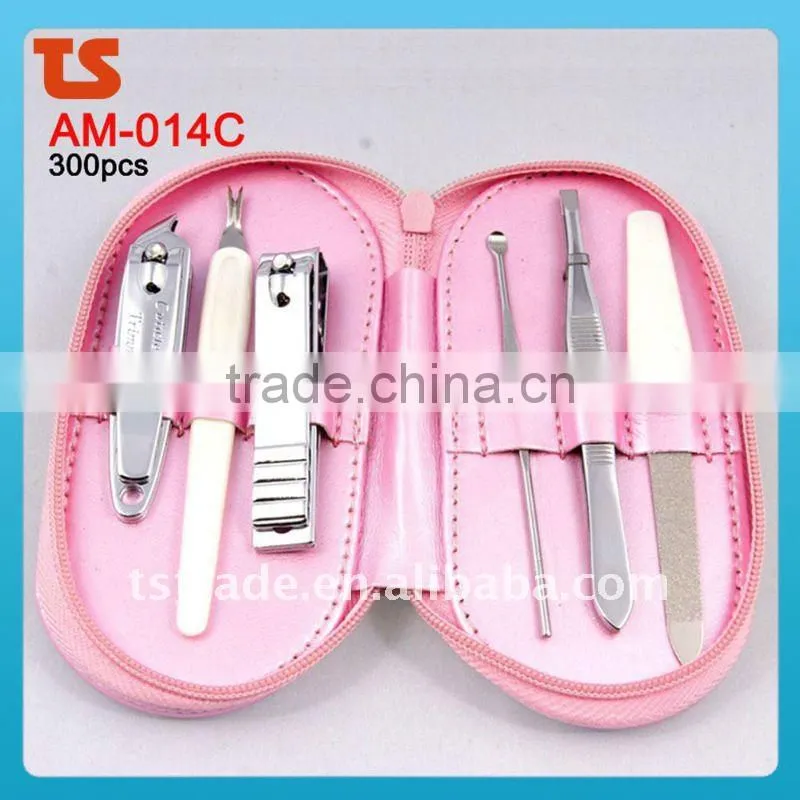 2014 new 7PCS Nail Manicure set professional pedicure tools AM-020A