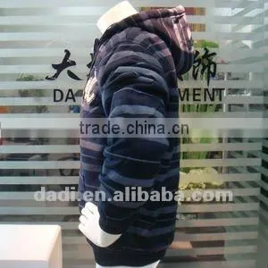 BRAZIL Men's Fleece Striped Sweatshirts Jacket BW701