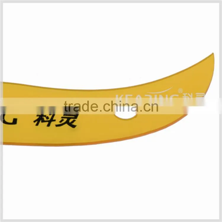 Flexible plastic hip curve ruler for bra pattern making 1.2mm thick 5pcs per set #1305S